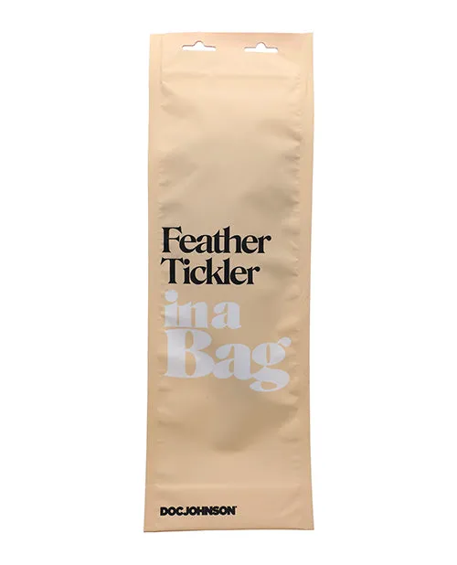 In A Bag Feather Tickler Black Doc Johnson Anal