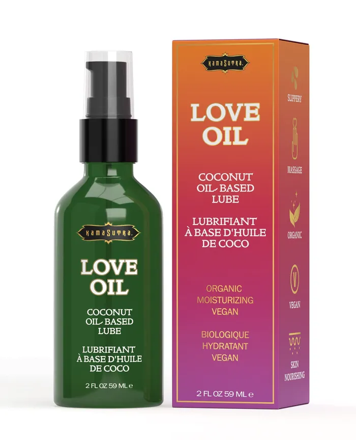 Kama Sutra Love Oil Coconut OilBased Lube Couples