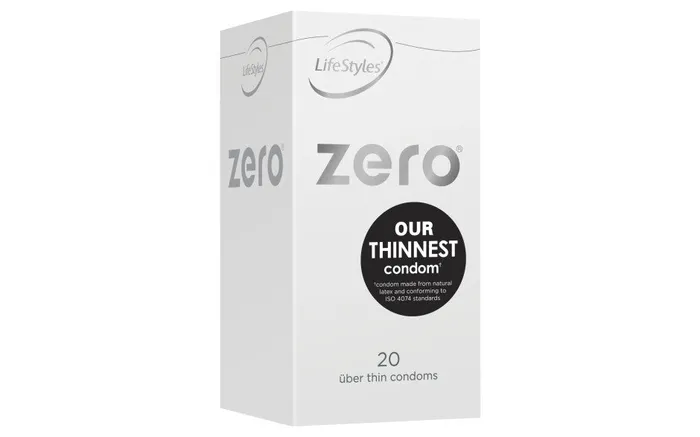 LifeStyles Zero Condoms 20Pack LifeStyles Male Sex Toys