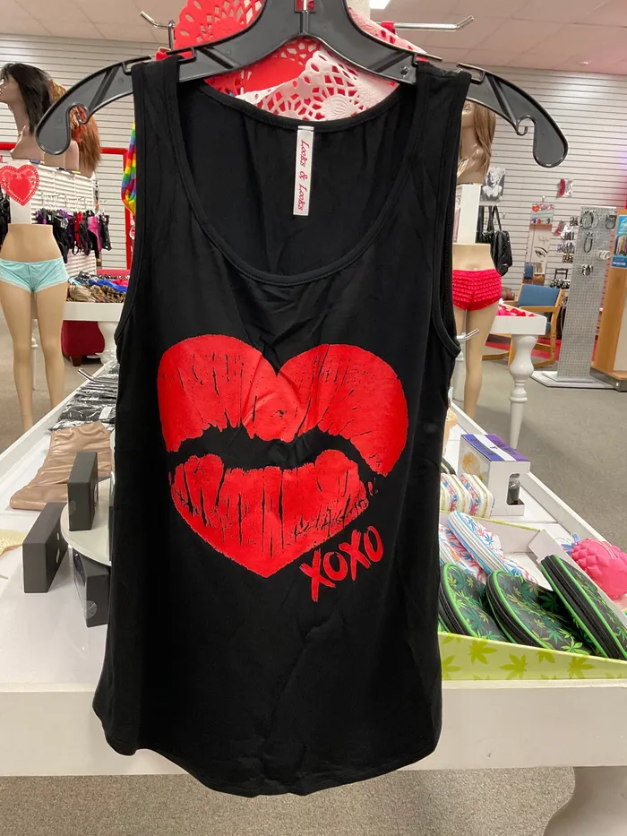Looks and looks lip print XOXO size 2XL leed imports Male Sex Toys