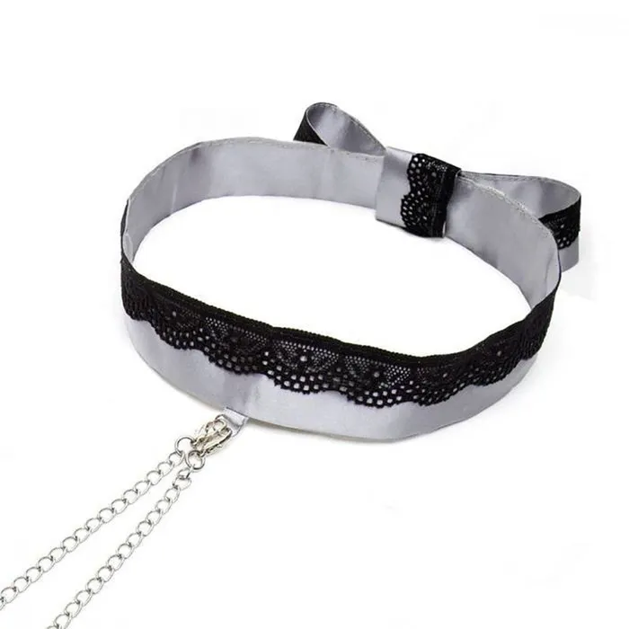 Lovehoney Vibrators Fifty Shades of Grey Play Nice Satin Collar Nipple Clamps