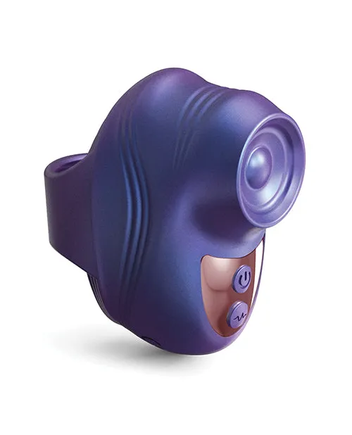 Lovely Planet Vibrators Love to Love Kisscool Tapping Finger Vibe Midnight Indigo