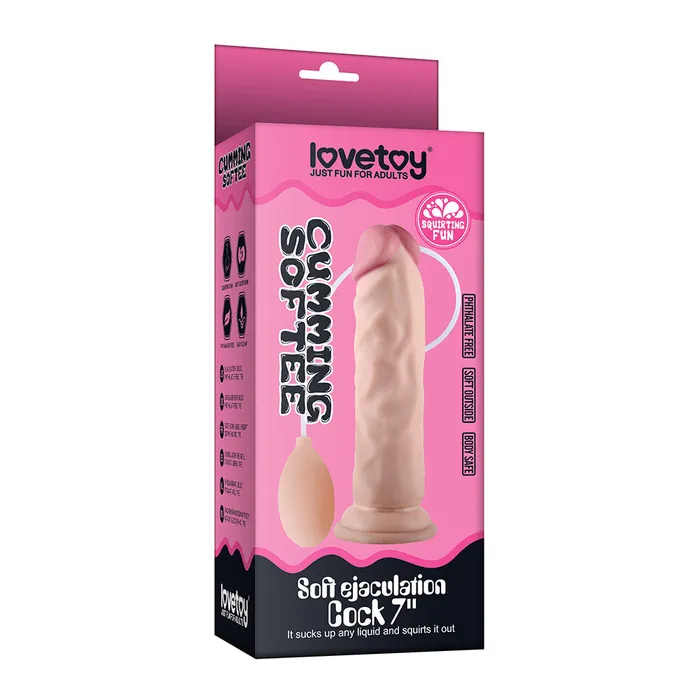 Lovetoy Male Sex Toys Lovetoy Soft Ejaculation Cock With Ball 85in216cm Flesh Lovetoy Male Sex Toys Lovetoy Soft Ejaculation Cock With Ball 85in216cm Flesh