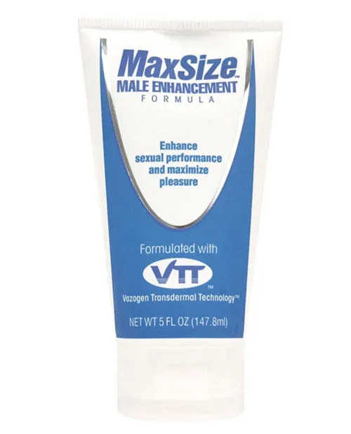 MD Science Lab Male Sex Toys Max Size Male Enhancement Cream 5 Oz Tube