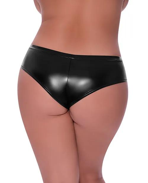 Magic Moments Intl Dildos Hard Candy Low Rise Split Crotch Boy Short Qn
