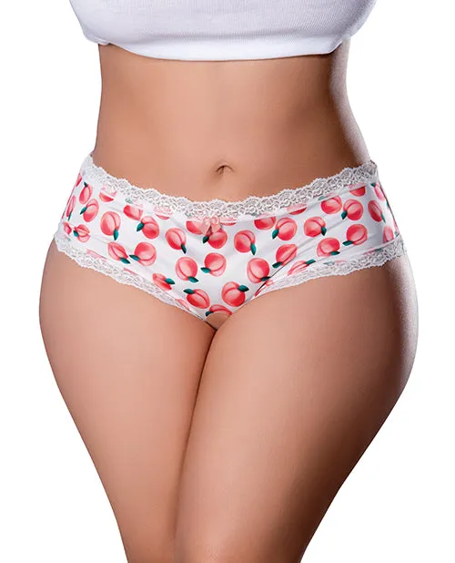 Magic Moments Intl Vibrators Sweet Treats Crotchless Boy Short wWicked Sensual Care Peach Lube White QN Magic Moments Intl Vibrators Sweet Treats Crotchless Boy Short wWicked Sensual Care Peach Lube White QN