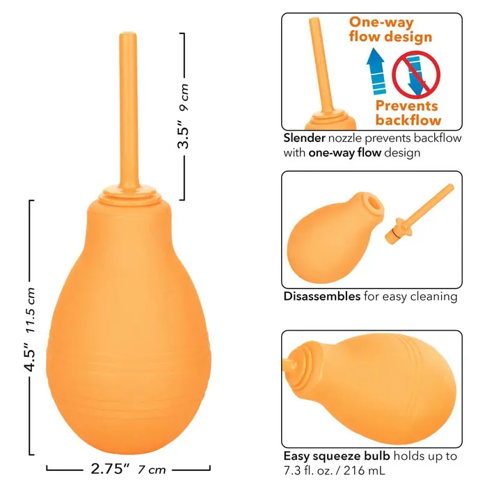 Male Sex Toys CalExotics CalExotics Cheeky OneWay Flow Douche
