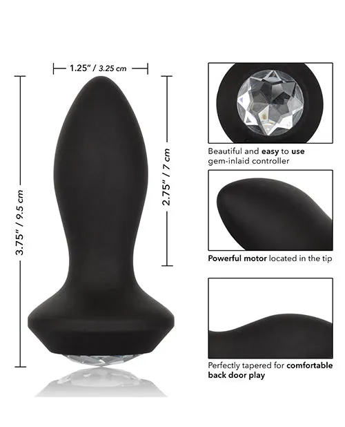 Male Sex Toys California Exotic Novelties Power Gem Vibrating Petite Crystal Probe