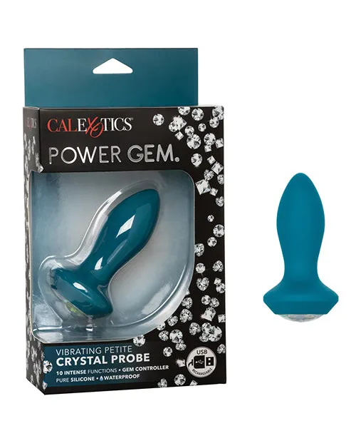 Male Sex Toys California Exotic Novelties Power Gem Vibrating Petite Crystal Probe