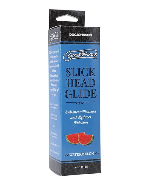 Male Sex Toys GoodHead Slick Head Glide 4 oz Watermelon Doc Johnson