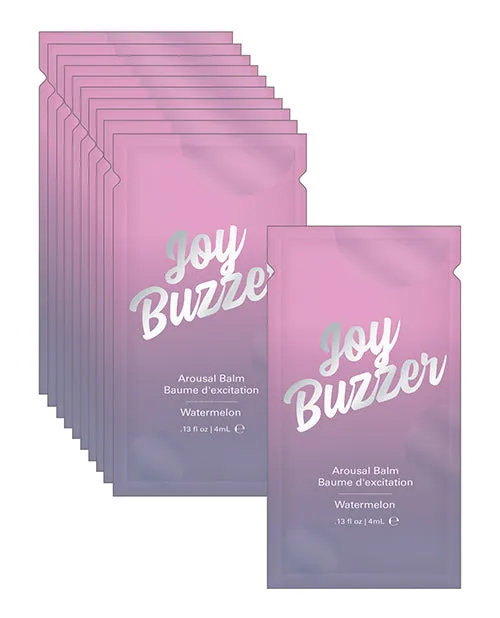Male Sex Toys Joy Buzzer Watermelon Foil 4 Ml Pack Of 24 Classic Brands