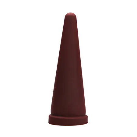 Male Sex Toys Tantus Inc Tantus Cone Large Firm Oxblood Box Packaging