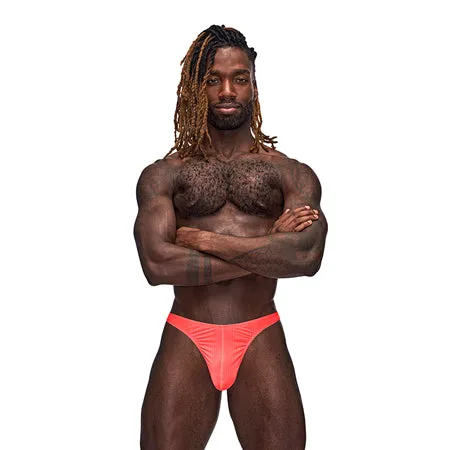 MP Barely There Bong Thong Coral LXL comme Male Sex Toys