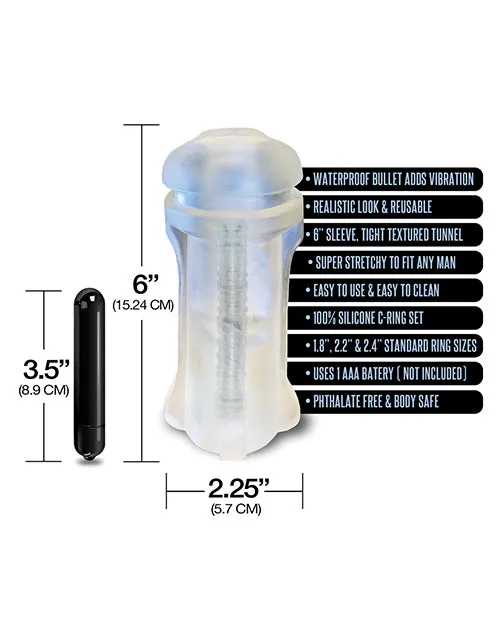 Mstr B8 Lip Service Vibrating Mouth Pack Kit Of 5 Clear Global Novelties LLC Anal