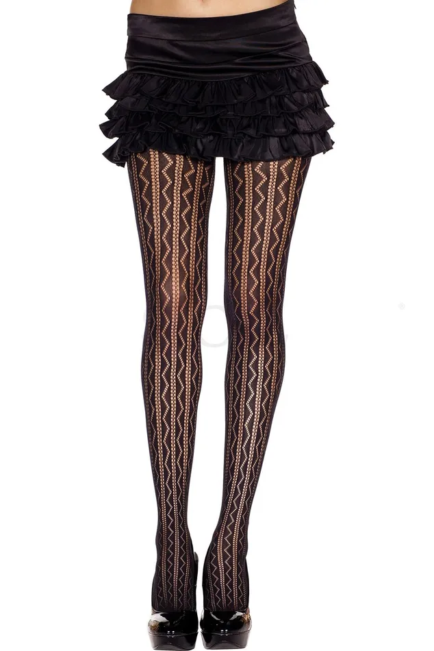 Music Legs Spandex Seamless Striped And Zig Zag Design Pantyhose Music Legs Vibrators Music Legs Spandex Seamless Striped And Zig Zag Design Pantyhose Music Legs Vibrators