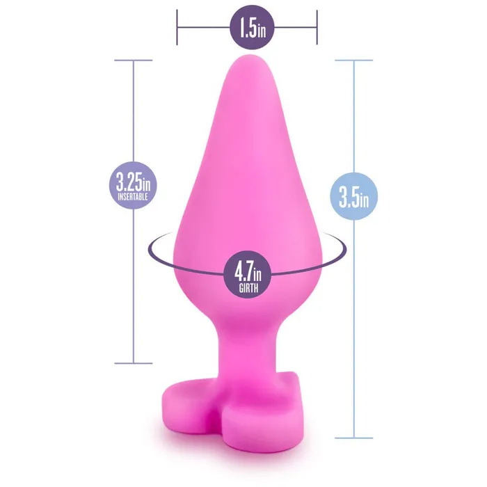 Naughtier Candy Heart Plug Blush Novelties Anal