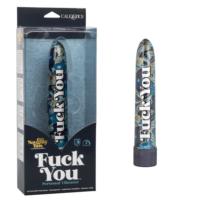 Naughty Bits Fuck You Personal Vibrator CalExotics Female Sex Toys