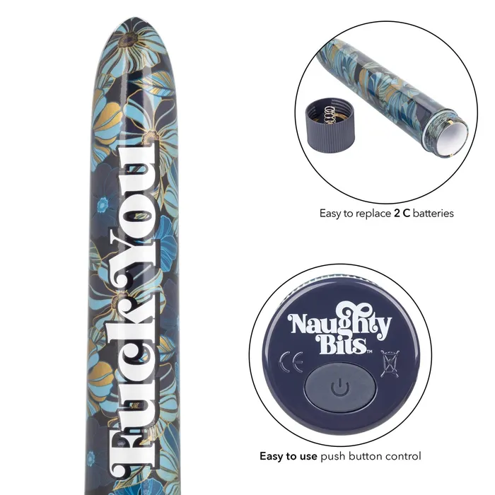 Naughty Bits Fuck You Personal Vibrator CalExotics Female Sex Toys
