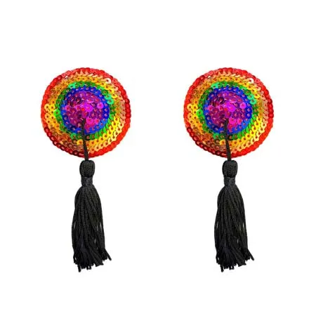 Neva Nude Pasty Reusable Burlesque Rainbow Neva Nude LLC Anal