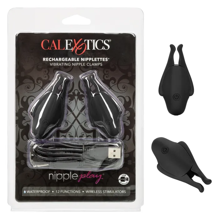Nipple Play Rechargeable Nipplettes CalExotics Female Sex Toys
