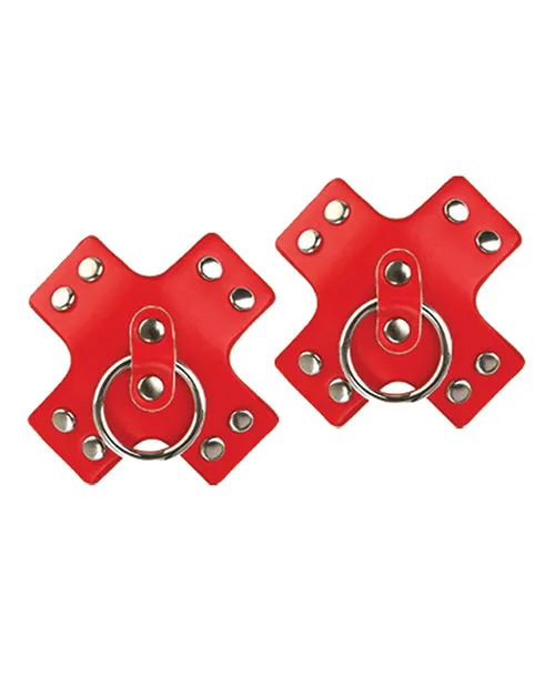 Nipplicious Seducer Leather Pasties Wring Hott Products Female Sex Toys