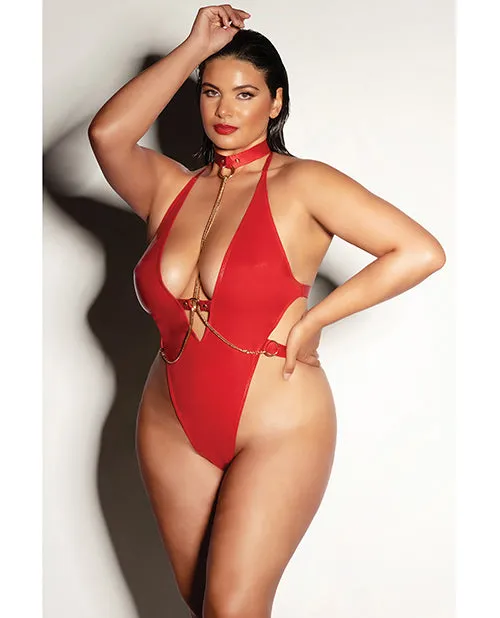 Oh La La Cheri Fetish Submissive Vplunge Vinyl Teddy Wremovable Chain Harness Hand 1x2x Female Sex Toys Oh La La Cheri Fetish Submissive Vplunge Vinyl Teddy Wremovable Chain Harness Hand 1x2x Female Sex Toys