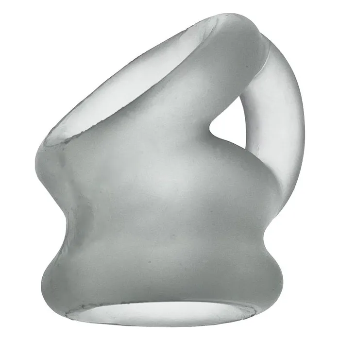 OxBalls Dildos Tri Squeeze Cocksling Ballstretcher Clear Ice