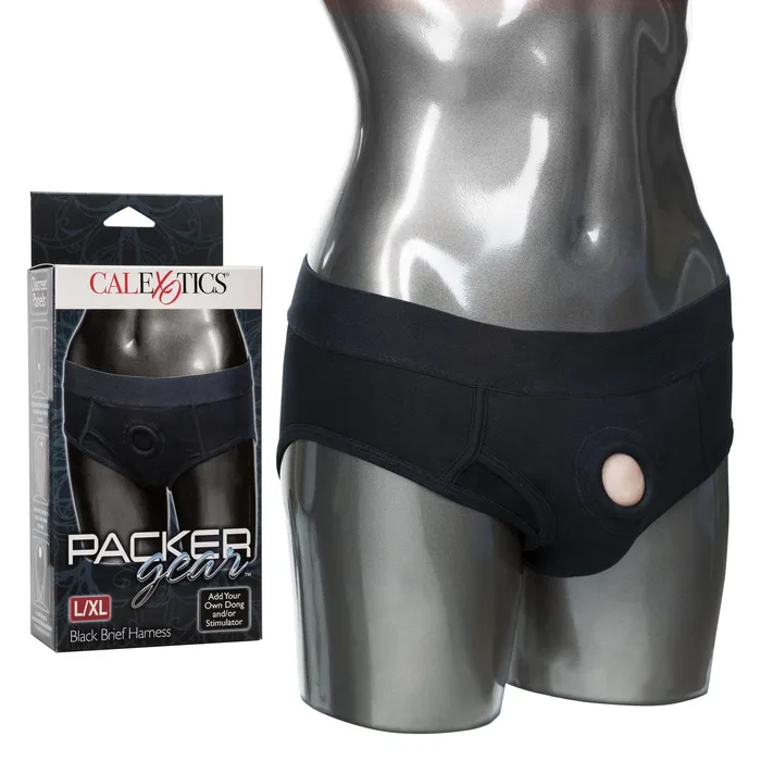 Packer Gear Brief Harness LXL CalExotics Female Sex Toys