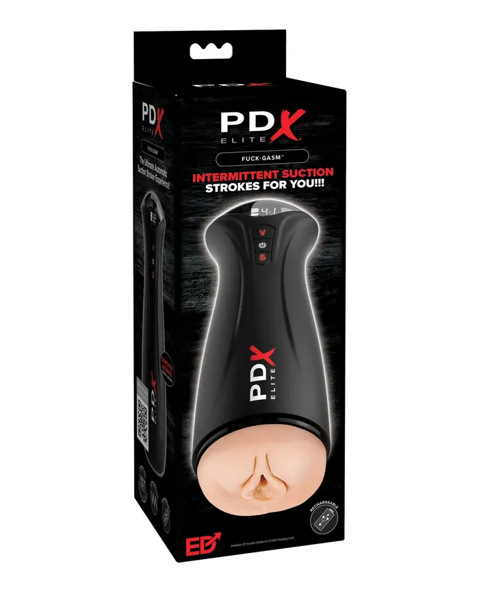 PDX Elite FuckGasm Pussy Stroker Light Pdx Brands Male Sex Toys