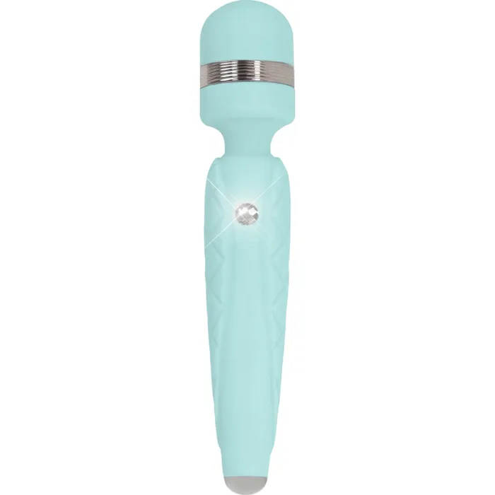Pillow Talk Cheeky Wand Vibrator Teal Pillow Talk Vibrators