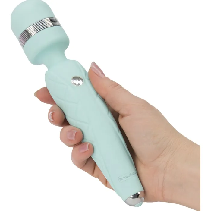 Pillow Talk Cheeky Wand Vibrator Teal Pillow Talk Vibrators