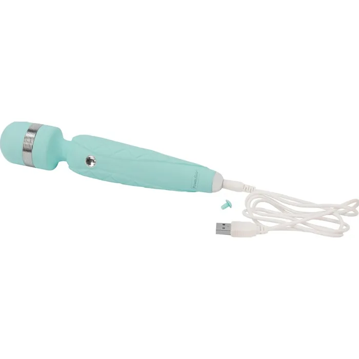Pillow Talk Cheeky Wand Vibrator Teal Pillow Talk Vibrators