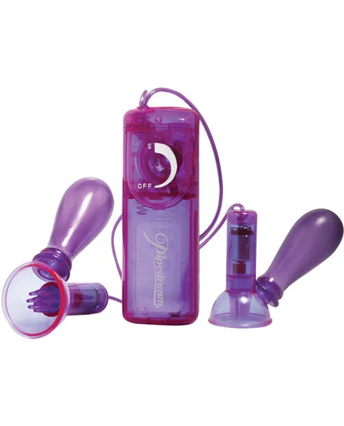 Pipedream Products Fetish Fantasy Series Vibrating Nipple Pumps Couples