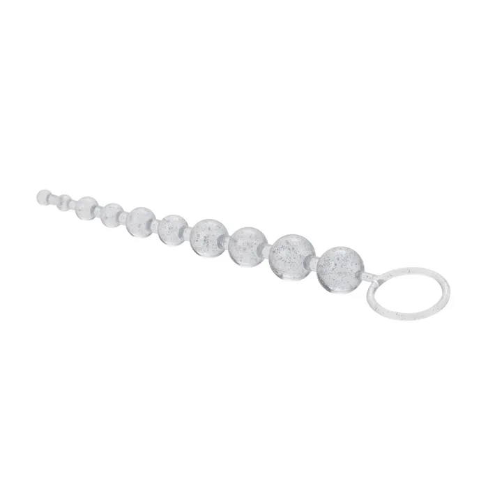 Platinum X10 Beads CalExotics Male Sex Toys Platinum X10 Beads CalExotics Male Sex Toys