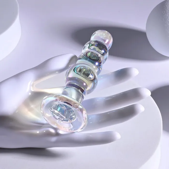 Playboy Pleasure Jewels Beads Glass Butt Plug Playboy Pleasure Anal