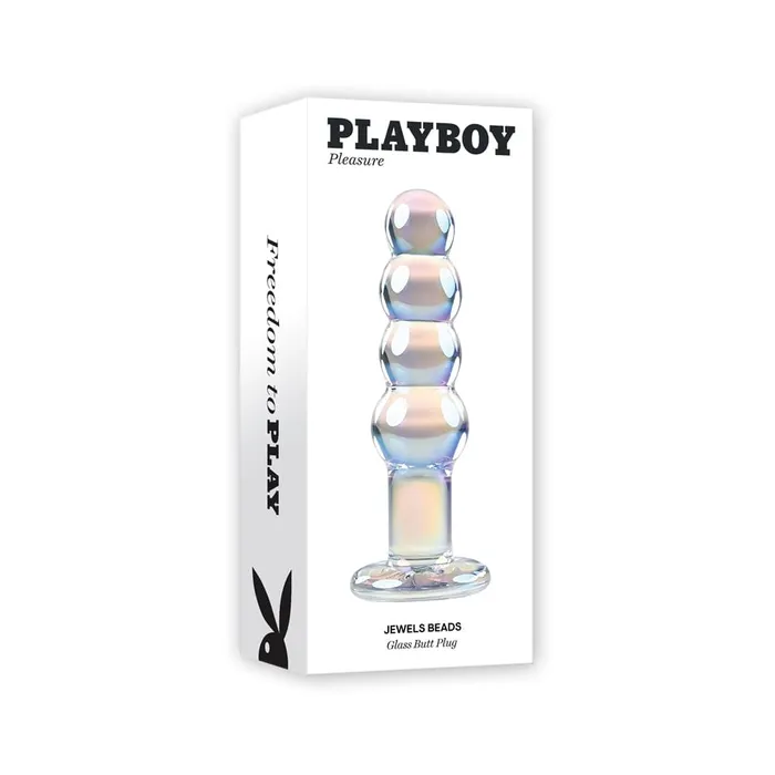 Playboy Pleasure Jewels Beads Glass Butt Plug Playboy Pleasure Anal Playboy Pleasure Jewels Beads Glass Butt Plug Playboy Pleasure Anal