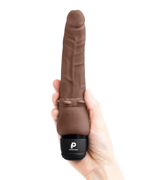 Powercocks 7 Slim Anal Realistic Vibrator Electric Eel INC Anal