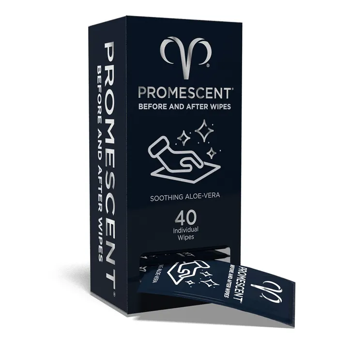 Promescent Before After Wipes 40ct Promescent Vibrators