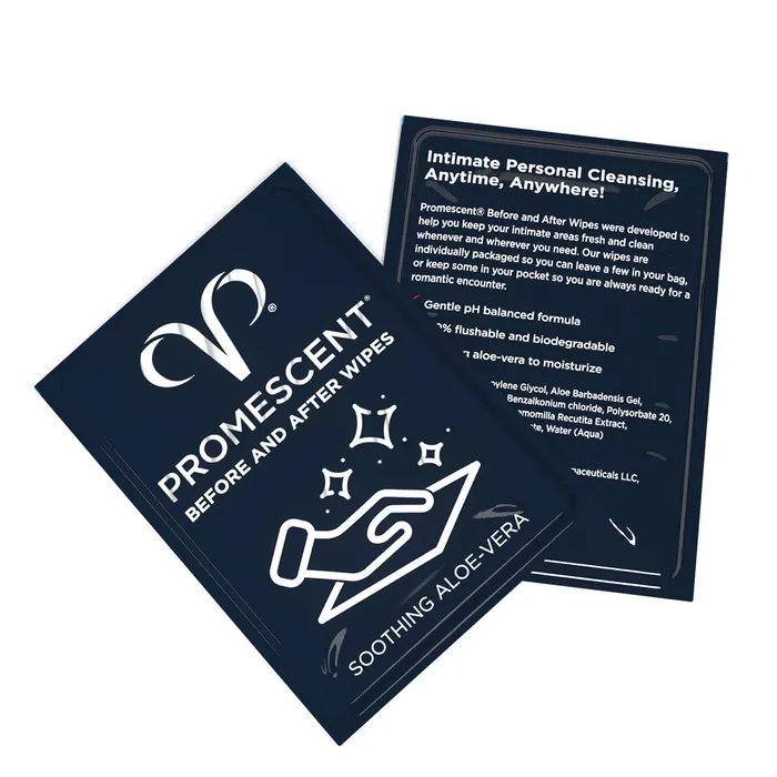 Promescent Before After Wipes 40ct Promescent Vibrators