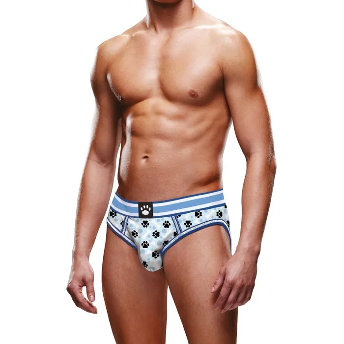 Prowler Prowler Blue Paw Open Back Brief Vibrators