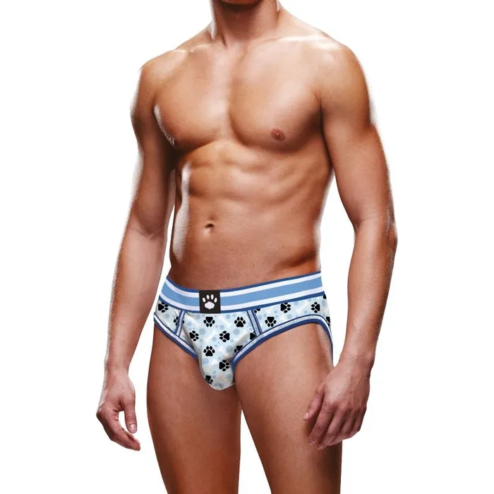 Prowler Prowler Blue Paw Open Back Brief Vibrators
