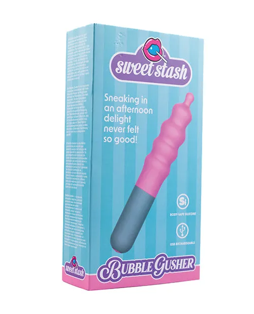 Rock Candy Bubble Gusher Stimulator PinkGrey Rock Candy Toys LLC Vibrators Rock Candy Bubble Gusher Stimulator PinkGrey Rock Candy Toys LLC Vibrators