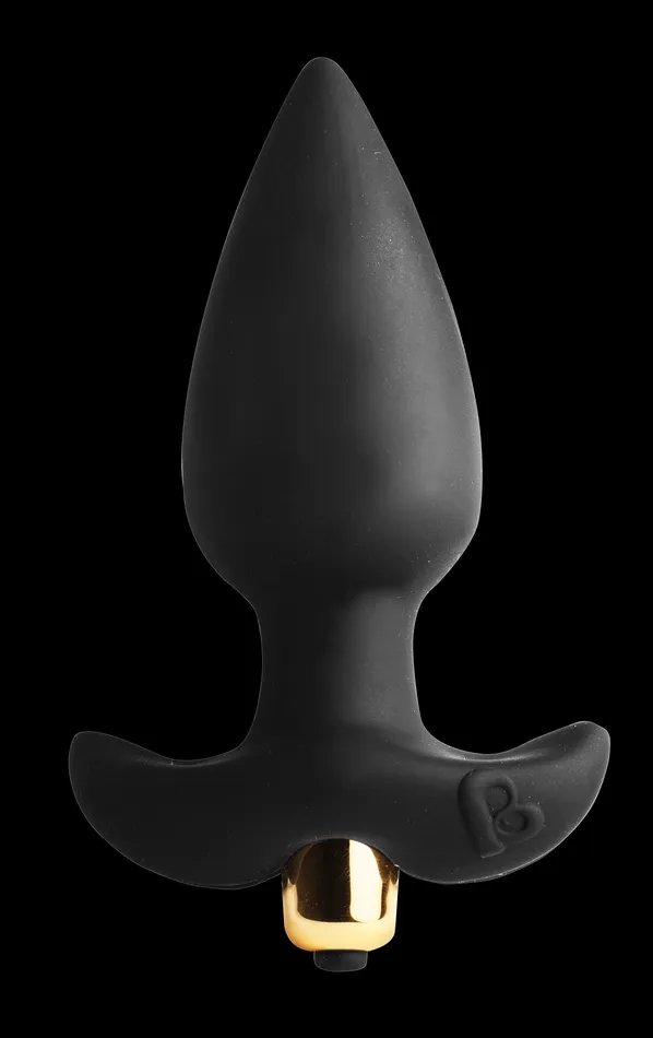 Rocks Off Anal Rocks Off Butt Throb Vibrating Butt Plug Black