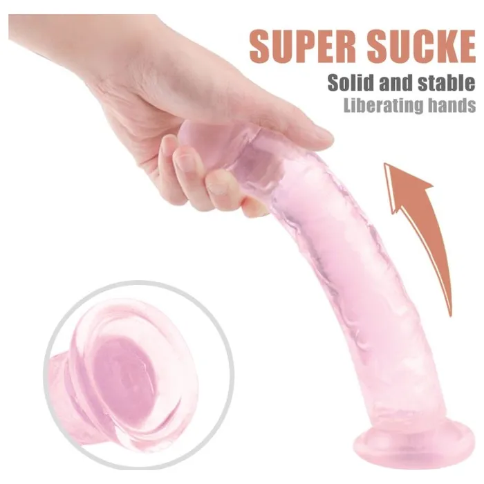 SHande Dildos SHande Lester Dong XL 25cm Clear