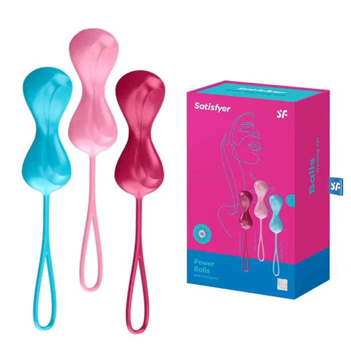 Satisfyer Female Sex Toys Satisfyer Power Kegel Balls Set of 3 Weighted