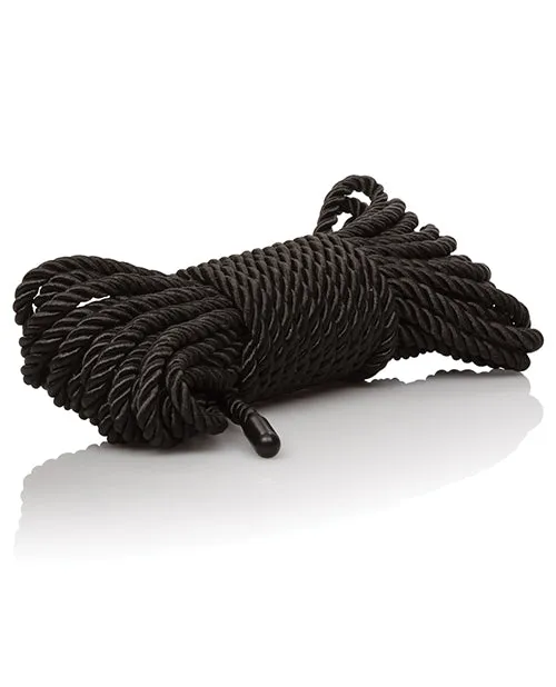 Scandal Bdsm Rope Black California Exotic Novelties Anal