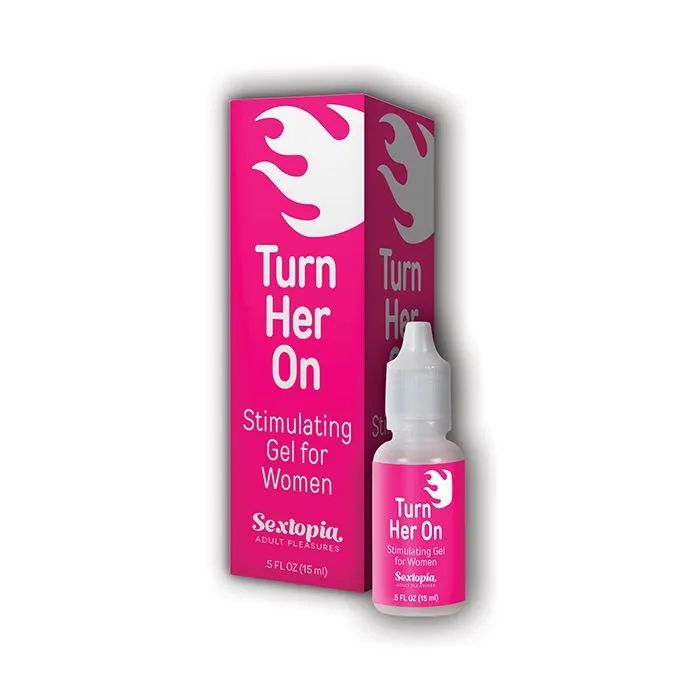 Sextopia Turn Her On Women Stimulating Gel 5 oz Bottle Body Action Products Female Sex Toys Sextopia Turn Her On Women Stimulating Gel 5 oz Bottle Body Action Products Female Sex Toys