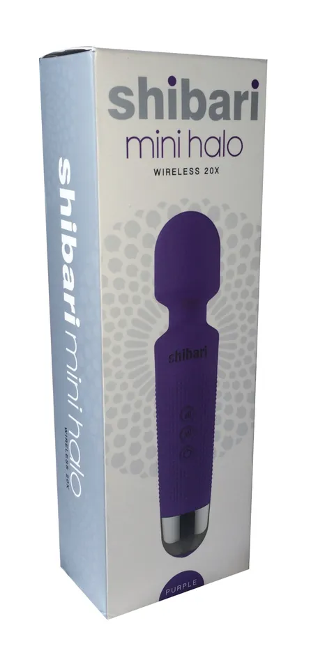 Shibari Shibari Mini Halo Wireless Massager 20X Purple Vibrators