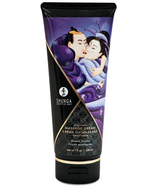 Shunga Kissable Massage Cream 7 Oz Shunga Couples