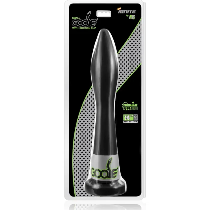 Si Novelties Dildos Ignire Goose Small DIldo w Suction Black